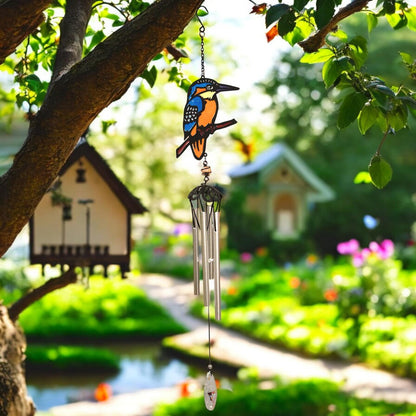 Suncatcher Kingfisher Wind Chime