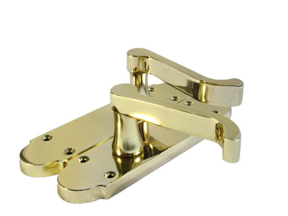 Modern Brass Internal Door Handles by Epsom – Latch Handles + Tubular Latch x4