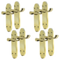 Modern Brass Internal Door Handles by Epsom – Latch Handles 4 Pairs