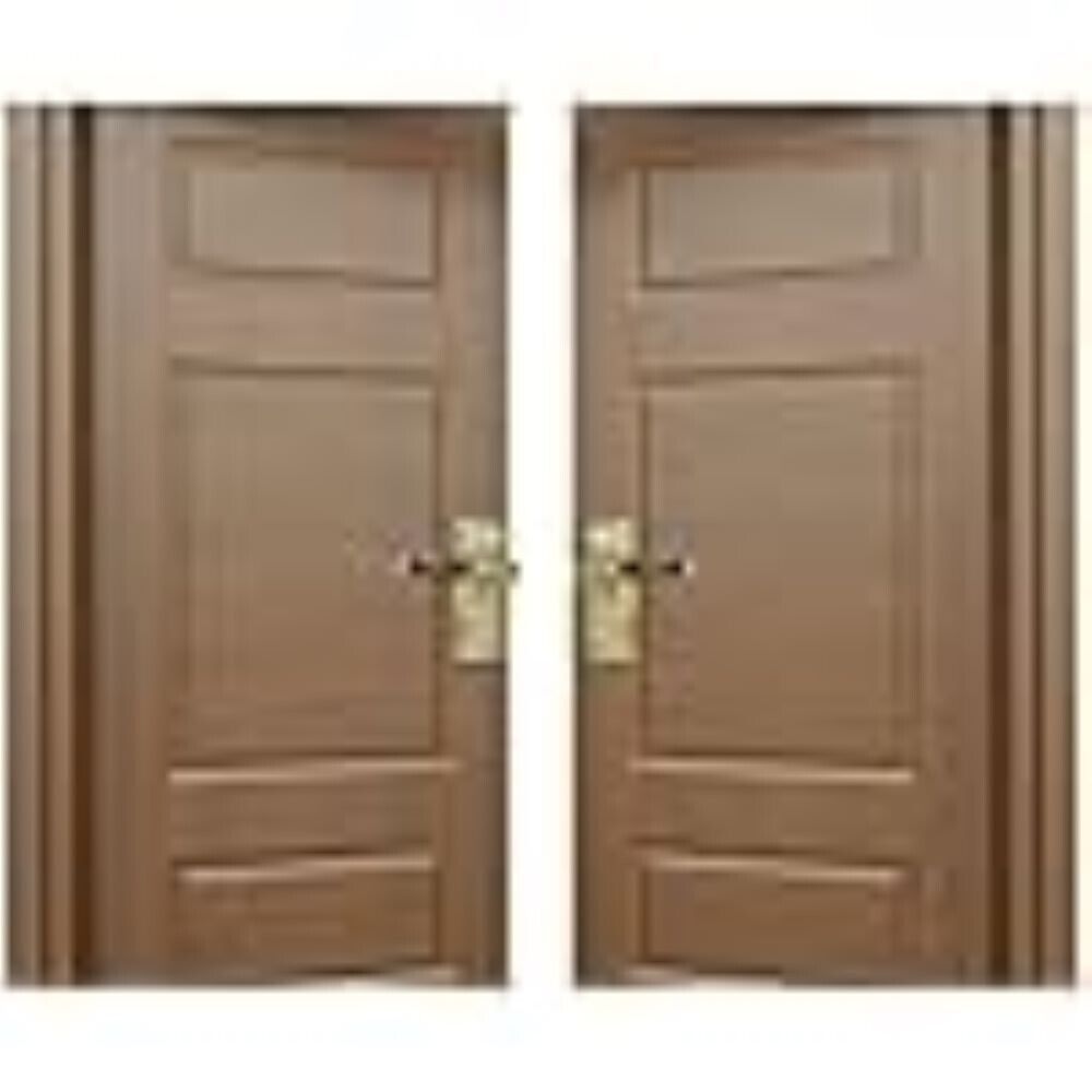 Brass Door Handles Interior Door Handles-Victorian Straight Door Handles, 4 Pairs