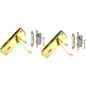 Lock Door Handles Modern Brass Victorian Scroll  Door Handle +3 Lever Sash Lock2