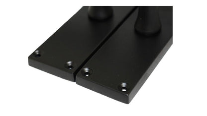 Matt Black Victorian Scroll Door Handle Lever Latch, Including Tubular Latchx6.6