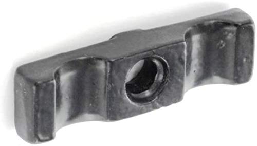 Securit 2 X Pair of Black Turn Button Latch Catch – 2 x 50mm