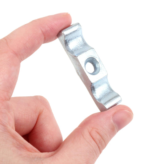 4X Large Zinc Plated Turn Buttons 2" (47mm) Cabinet Cupboard Wardrobe Hutch Cage Coop Door Latch Catch Lock