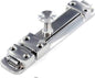 2xBRIGHT Chrome Plate Heavy Duty Sliding Door Bolt 100mm
