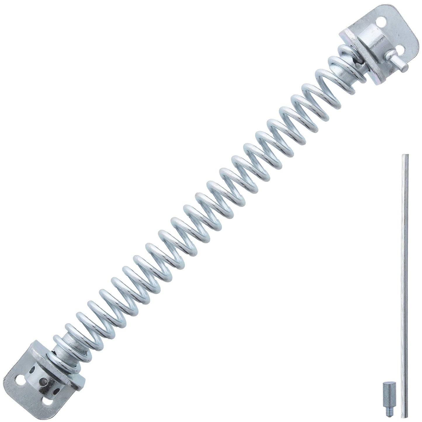 10" (250mm) Zinc Automatic Closing Garden Gate Spring Closer Swing Fence Replace