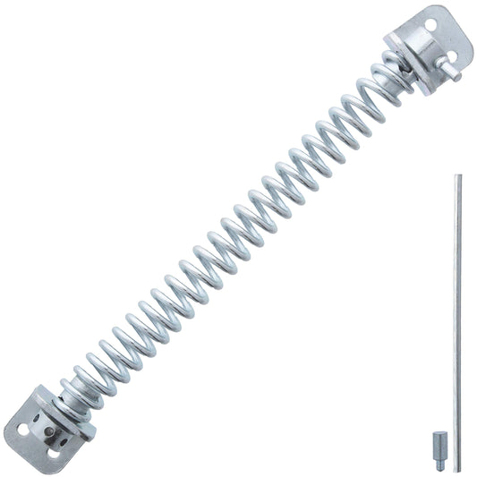 10" (250mm) Zinc Automatic Closing Garden Gate Spring Closer Swing Fence Replace