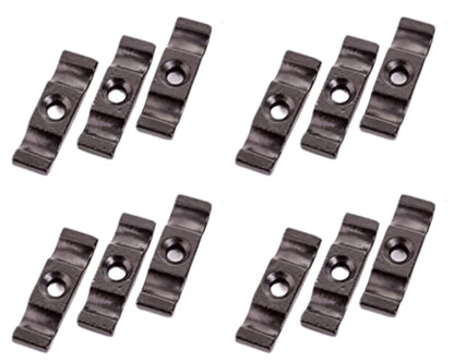 Haven Heritage 12 X Black Large 2" Turn Button Catches - Shed Door/Gate & Rabbit Hutch Latches