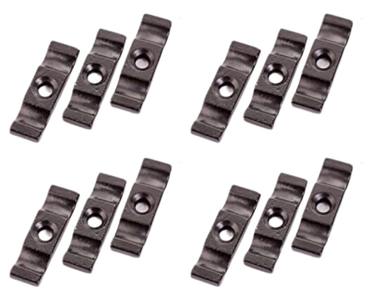 Haven Heritage 12 X Black Large 2" Turn Button Catches - Shed Door/Gate & Rabbit Hutch Latches