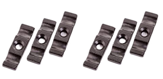 Haven Heritage 6 X Black Large 2" Turn Button Catches - Shed Door/Gate & Rabbit Hutch Latches