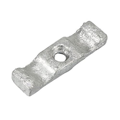 Haven Heritage 6 X Bright Zinc Plated Large 2" Turn Button Catches - Shed Door/Gate & Rabbit Hutch Latches