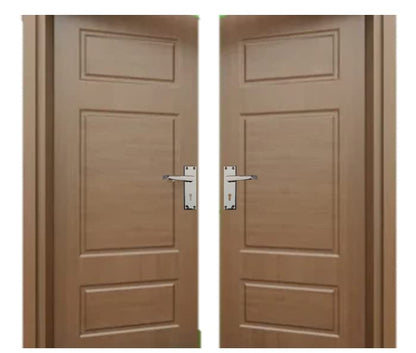 Victorian Straight Lever Latch Internal Lock Door Handles - Brass Plated Door Handles Internal, 150mm x 42mm Back Plate
