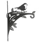 Epsom Door Handle Decorative Metal Robin Hanging Basket Bracket – Heavy-Duty Wall Hook for Planters, Bird Feeders & Outdoor Décor