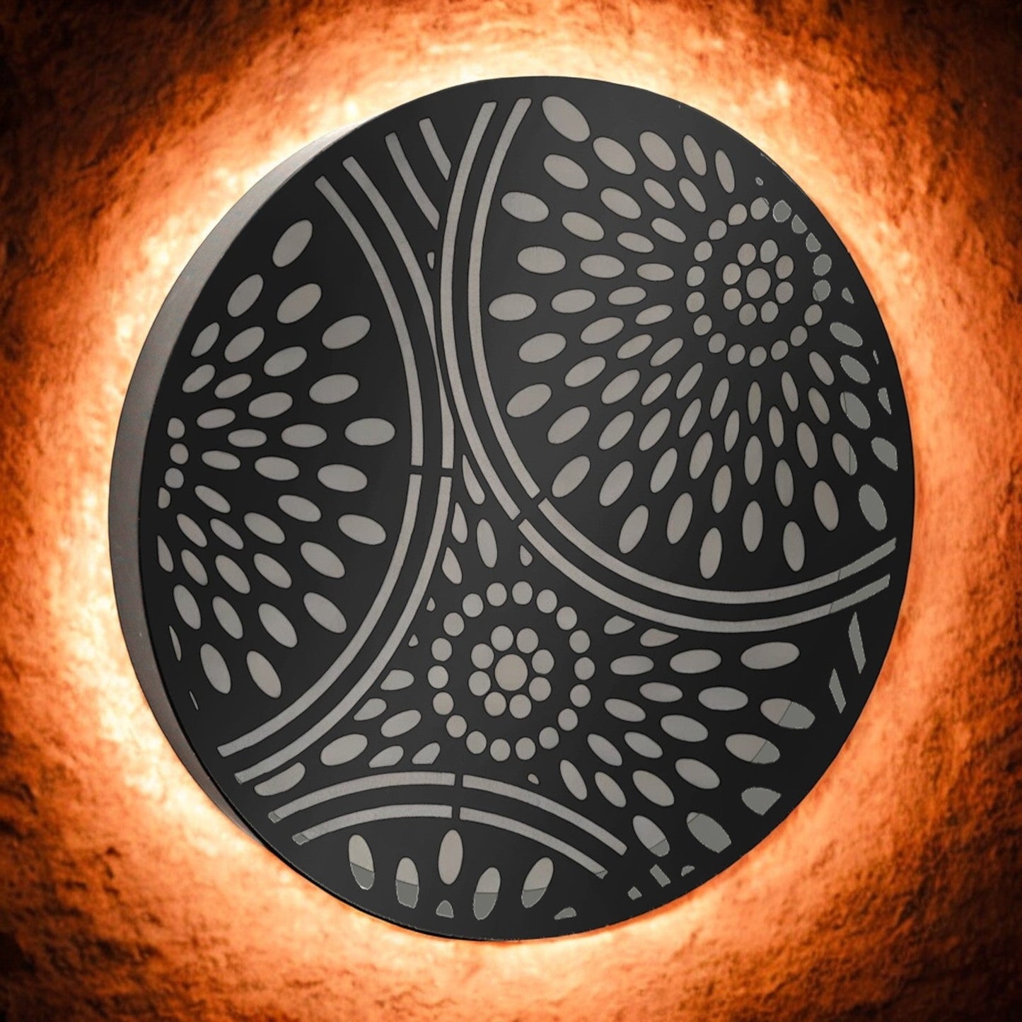 Metal Moroccan Solar Wall Panel