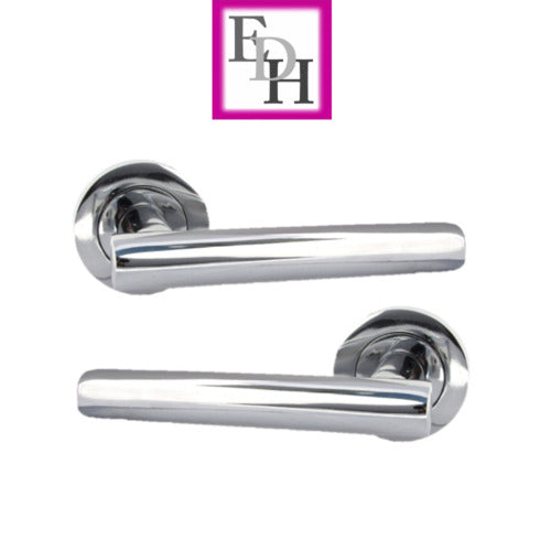 Epsom Modern Chrome Door Handles