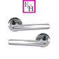 Epsom Modern Chrome Door Handles