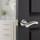Chrome Arched Door Handles