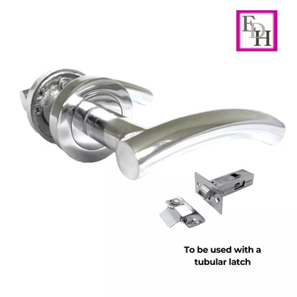 Chrome Arched Door Handles