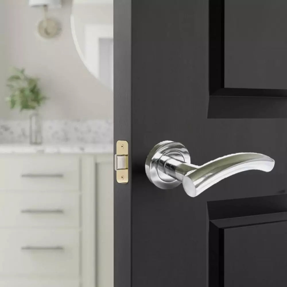 Chrome Arched Door Handles