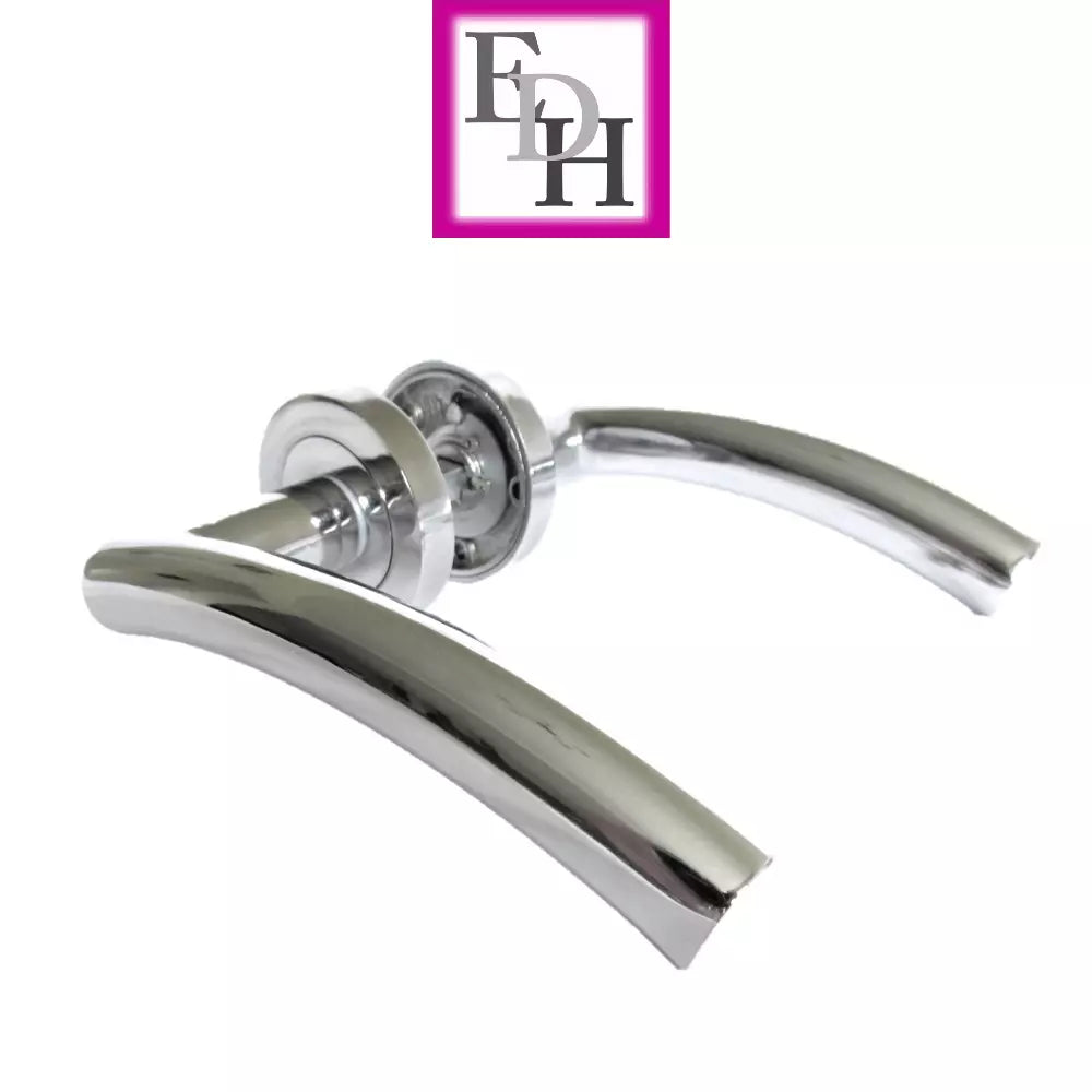 Chrome Arched Door Handles