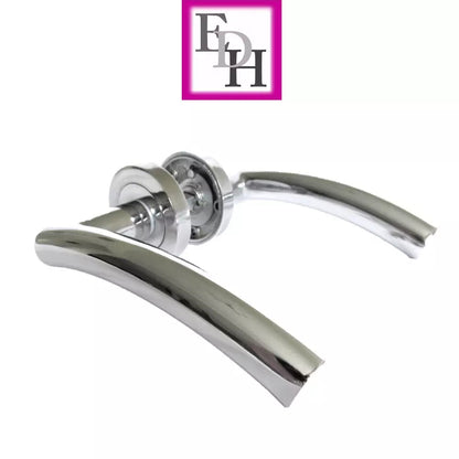 Chrome Arched Door Handles