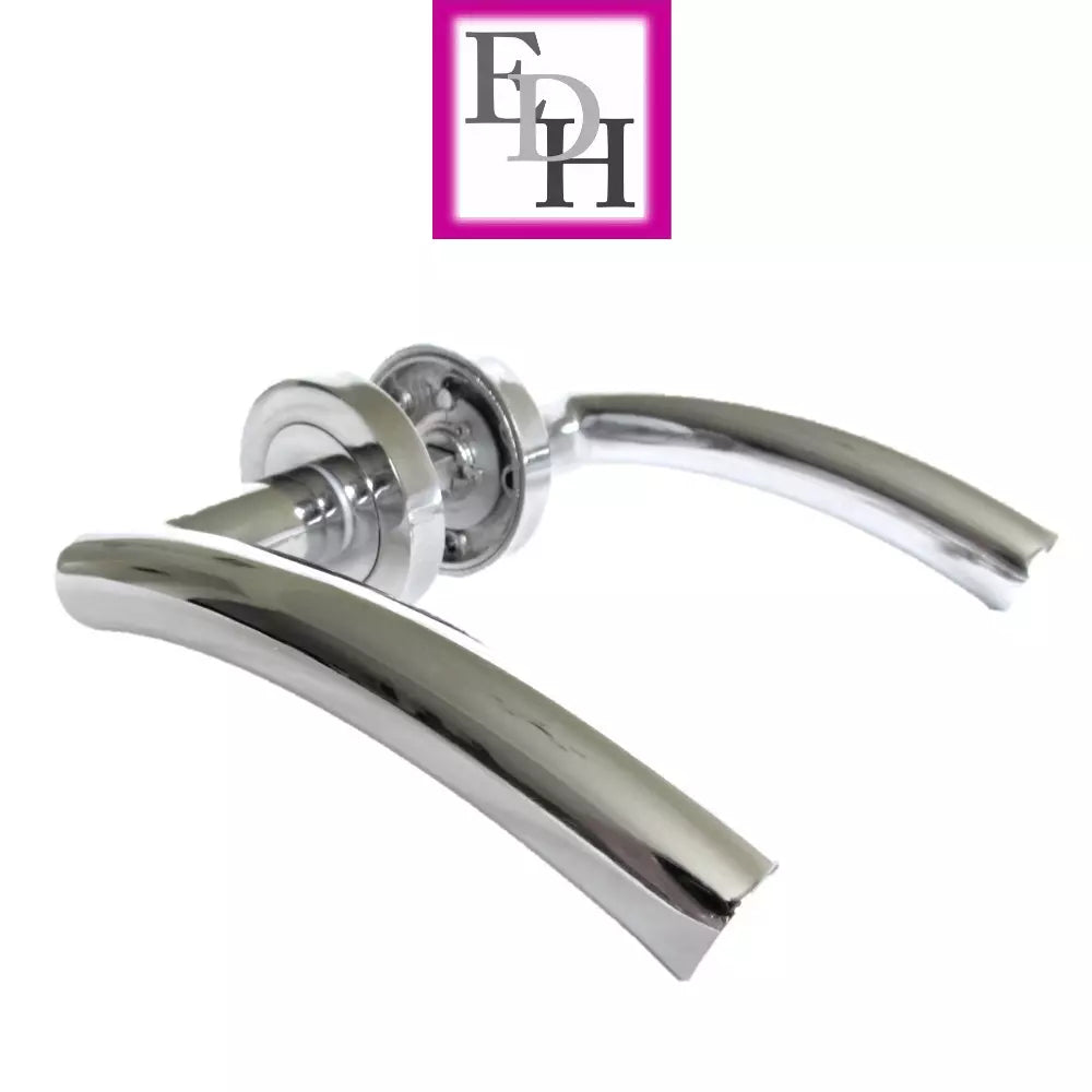 Chrome Arched Door Handles