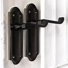 Victorian Black Nickel Ashford Interior Door Handles