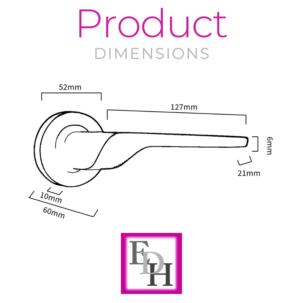 Modern Satin Nickel Door Handles