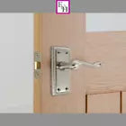 Georgian Satin Door Handles