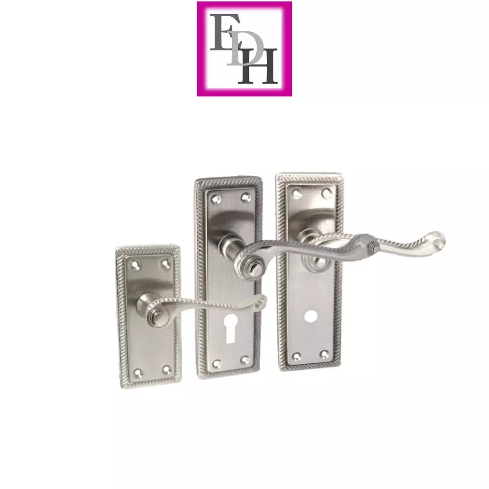 Georgian Satin Door Handles