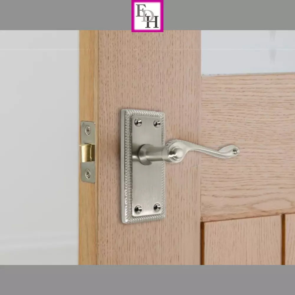 Georgian Satin Door Handles