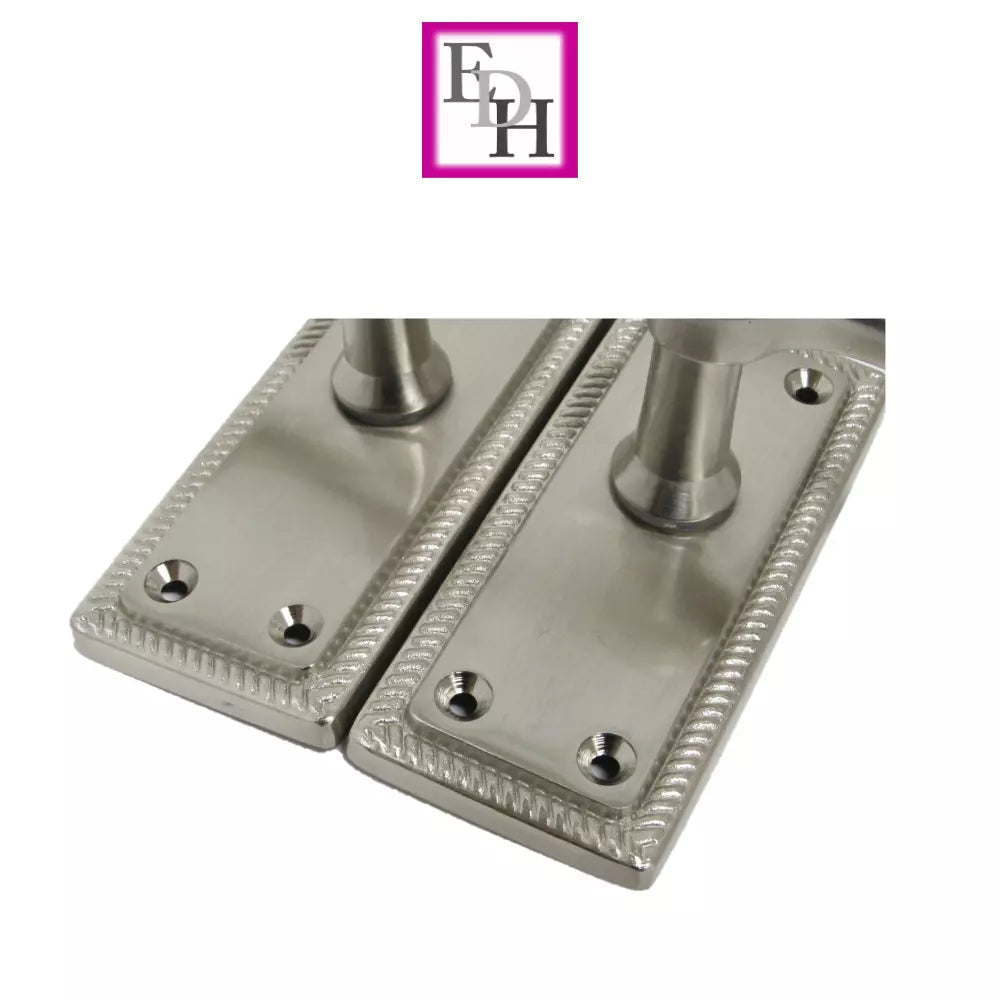 Georgian Satin Door Handles