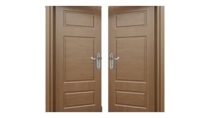 Premium Satin Nickel Internal Lock Door Handle Set+3 Lever MORTICE SASH Lock