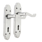 Epsom Door Handles x1 – Chrome Internal Lever Handles for Interior Doors