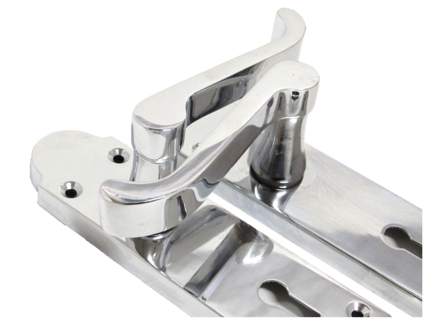 Epsom Door Handle - Chrome Internal Door Handles - 3 Lever Mortice Sash Lock x1