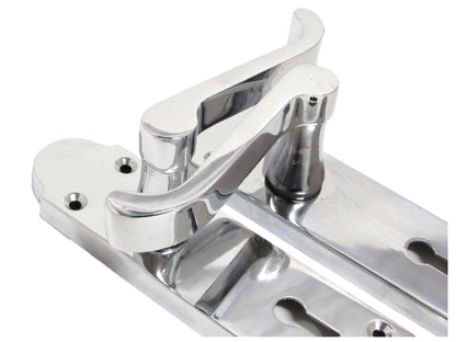 Epsom Door Handle - Chrome Internal Door Handles - 3 Lever Mortice Sash Lock x1