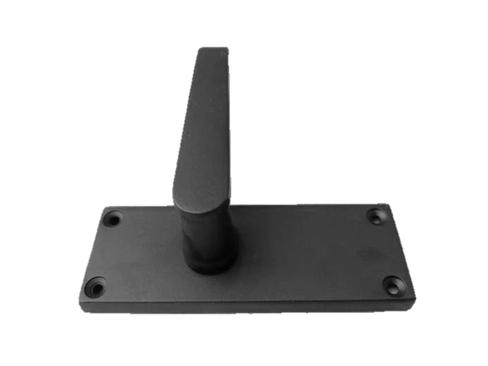 Door Handles  Internal & External Victorian Straight Lever Latch Matt Black 4-