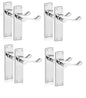 Modern Victorian Chrome Door Handles, Victorian Scroll Lever Latch Door Handles4