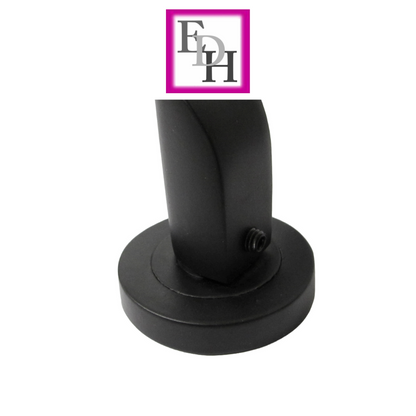 Modern Matt Black Door Handles Internal - Uno-2 Lever Latch On Rose
