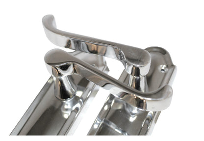 Chrome Plated Internal Door Handles Ashford Style Lever Latch Pair of Handles