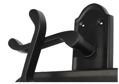 Matt Black Internal Door Handles Ashford Style Lever Latch Handles, 6 Pairs