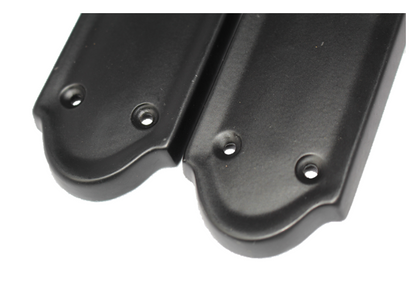 Matt Black Internal Door Handles Ashford Style Lever Latch Handles, 6 Pairs