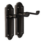 Black Nickel Internal Door Handles Ashford Style Lever Latch – Epsom Pair Set