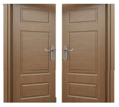 Satin Nickel Door Handles - Askworth Internal Door Handles Set for Internal Door