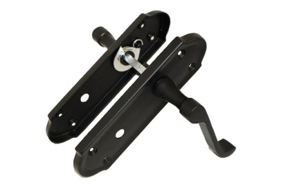 Matt Black Door Handles - Askworth Internal Door Handles Set for Internal Doors
