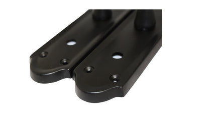 Matt Black Door Handles - Askworth Internal Door Handles with Bathroom Sash Lock