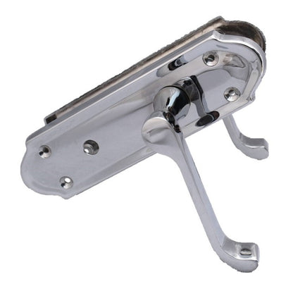 Chrome Door Handles - Askworth Internal Door Handles with Bathroom Sash