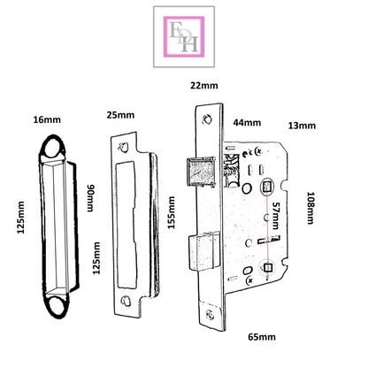 Black Cast Iron Fleur-de-Lys Lever Door Handles Antique Latch Handles+Latch Sets