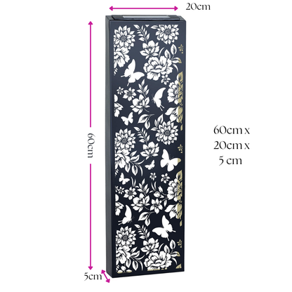 Metal Solar Wall Panel Butterfly – Outdoor LED Garden Light Waterproof Decor