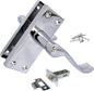 Victorian Silver Door Handles
